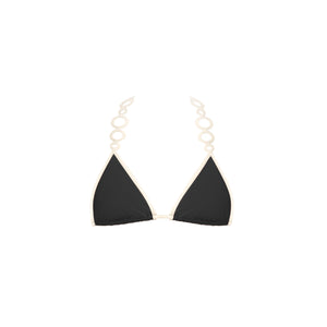 Penelope Triangle Top - Black Mate