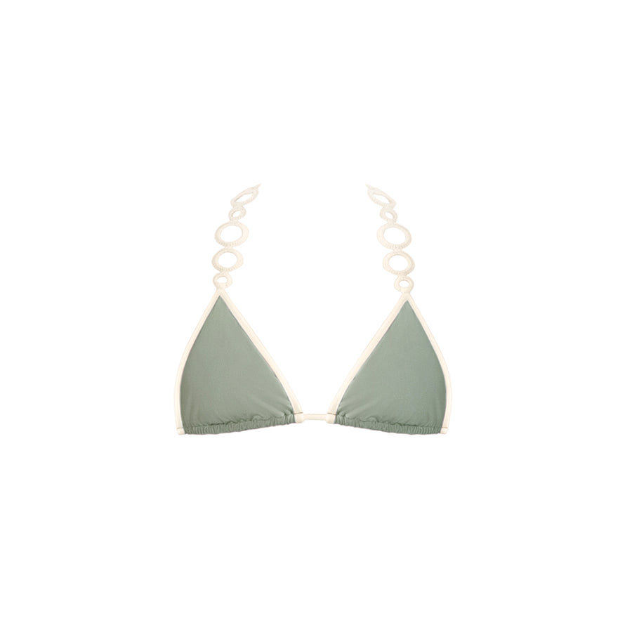 Penelope Triangle Top - Green Mate