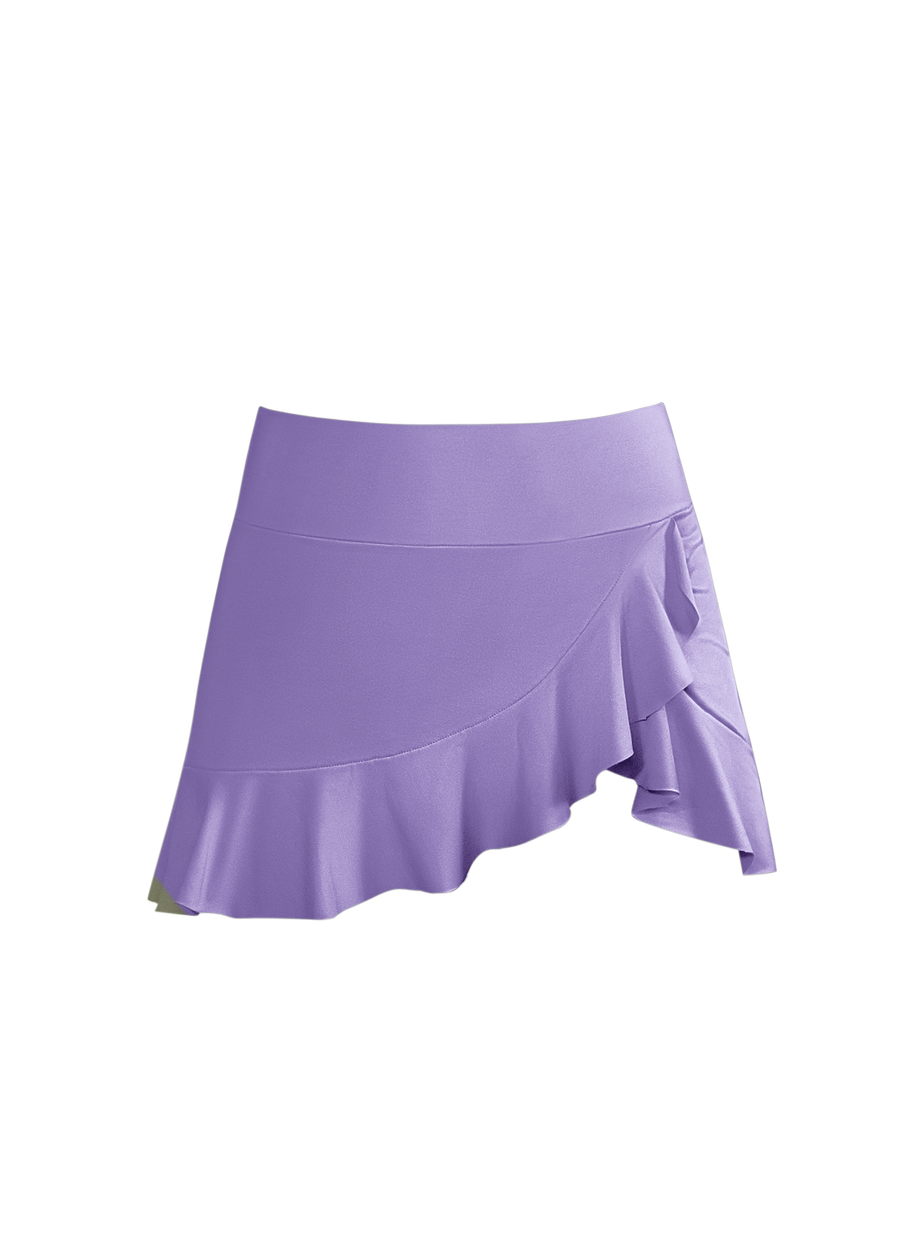 Bimini - Ruffle Mini Skirt - Lila Mate