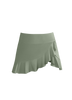 Bimini - Ruffle Mini Skirt - Green Mate