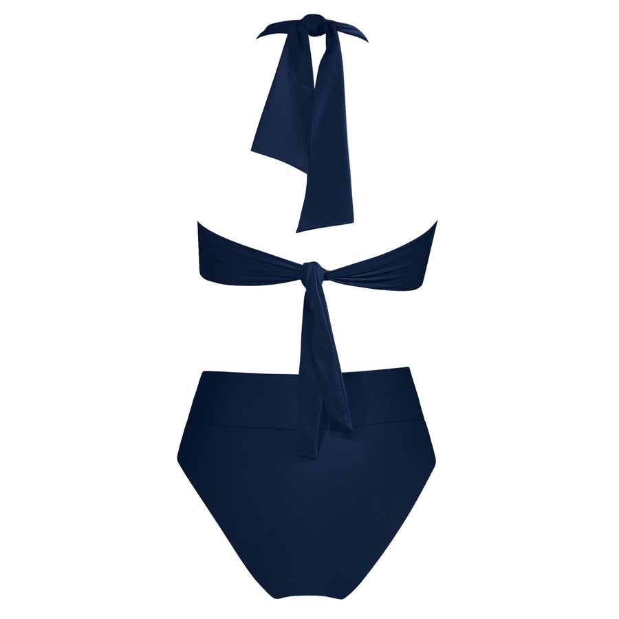 Grace Bikini Set - Navy Mate